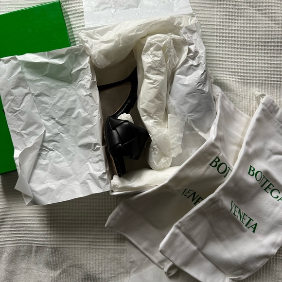 NWB Bottega Lido Heel Mule Black - Picture 5 of 13